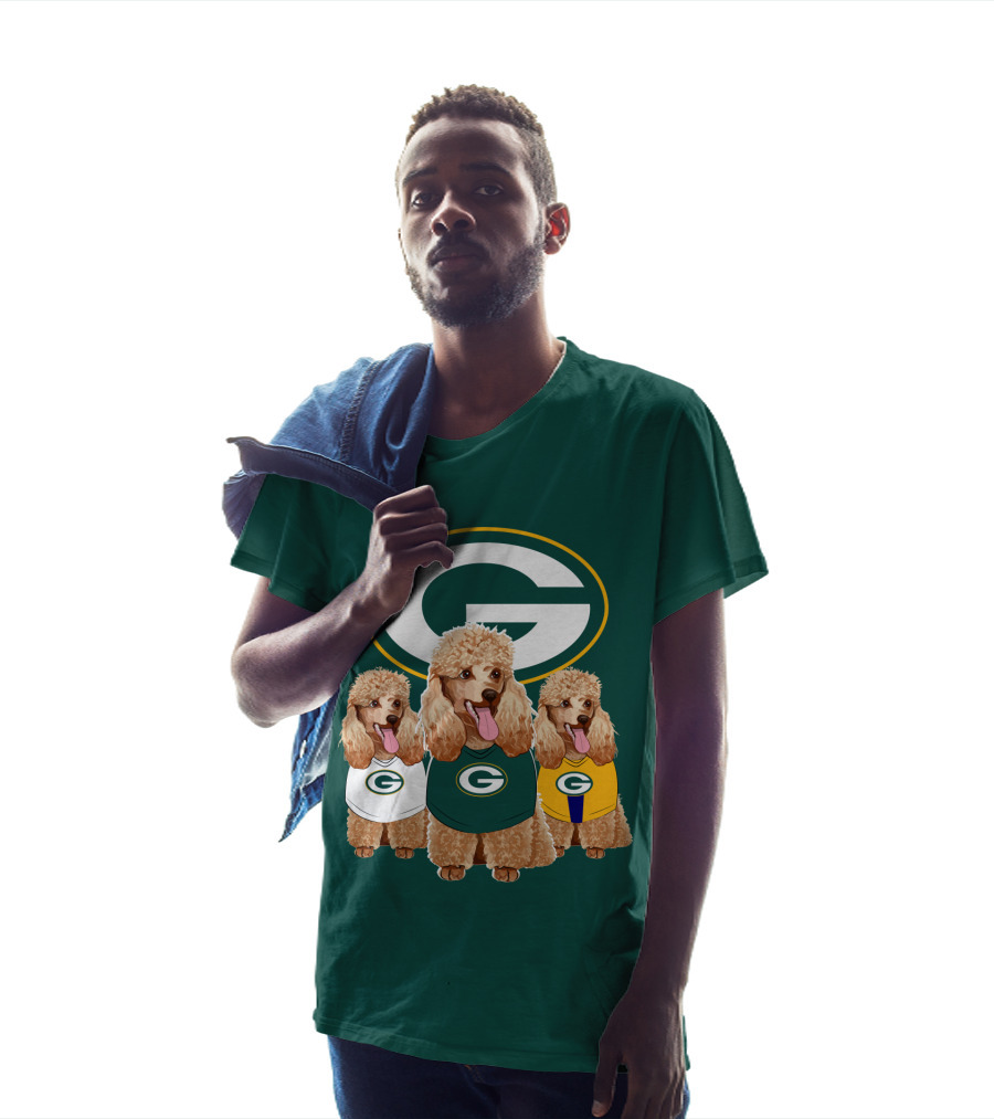 Packers Poodle Gang Football T-Shirt