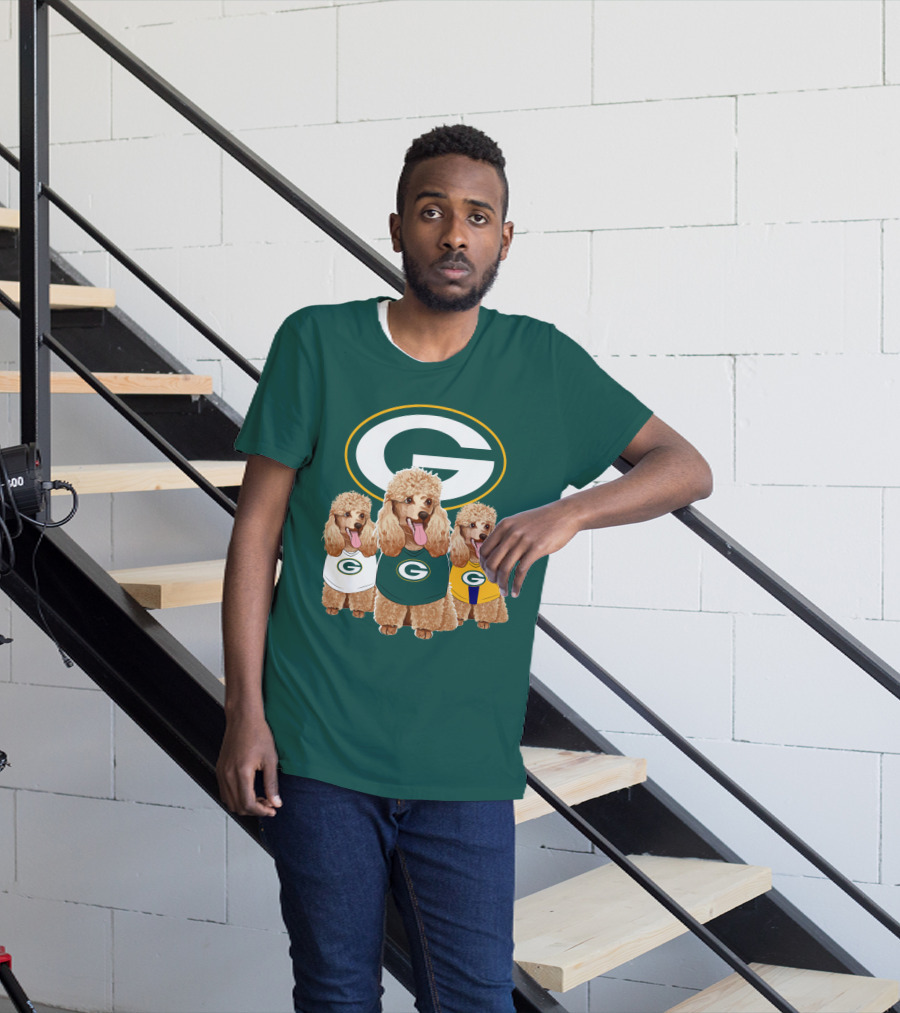 Packers Poodle Gang Football T-Shirt