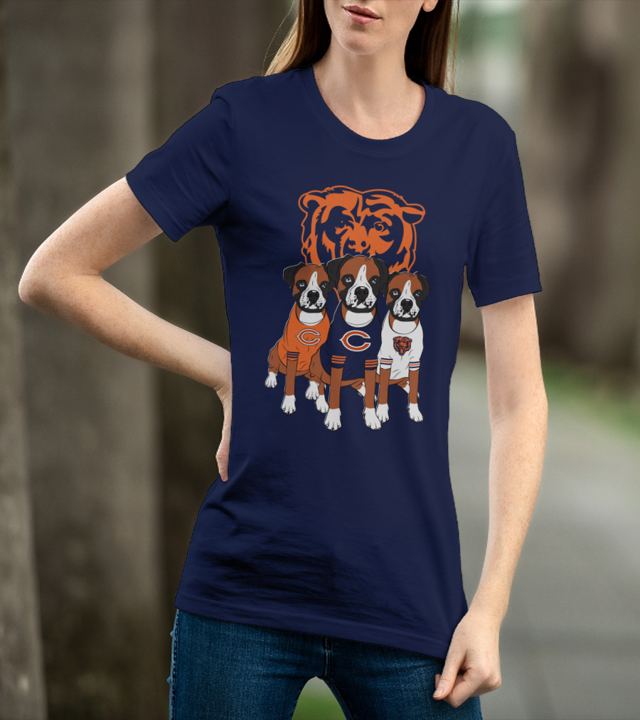 Chicago Bears Trio Boxer T-Shirt