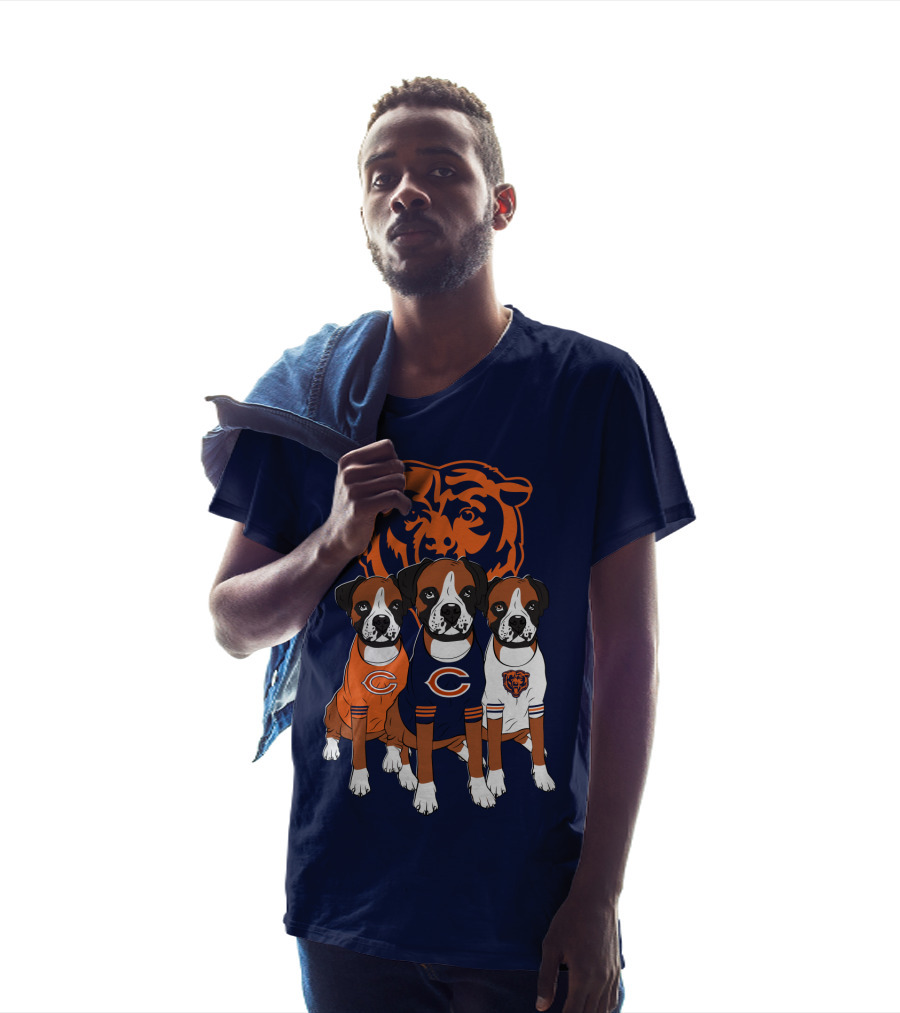 Chicago Bears Trio Boxer T-Shirt