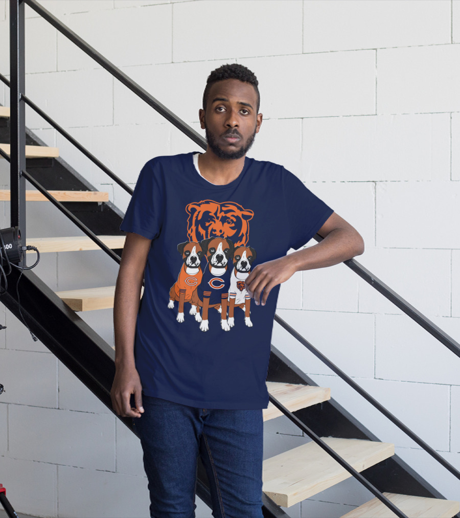 Chicago Bears Trio Boxer T-Shirt
