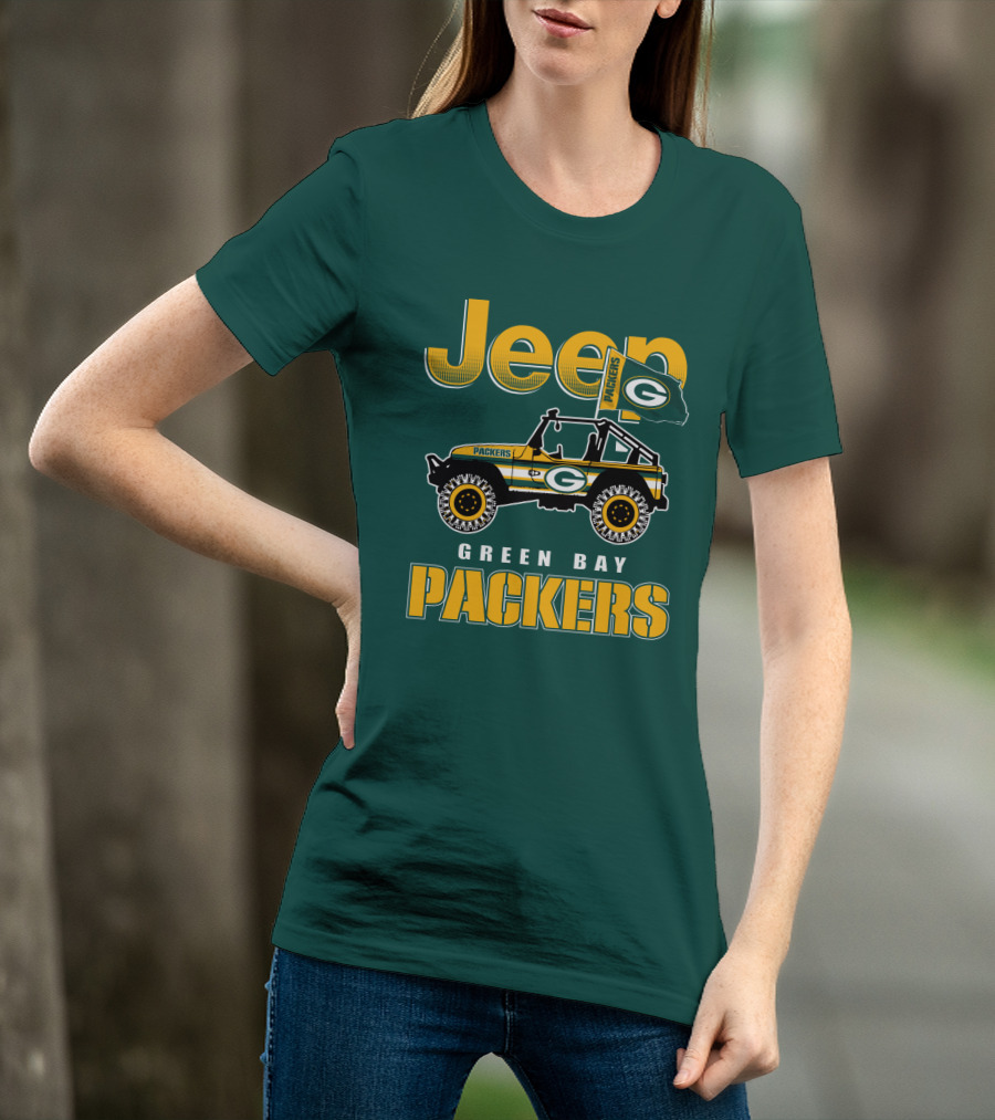Jeep Green Bay Packers T-Shirt