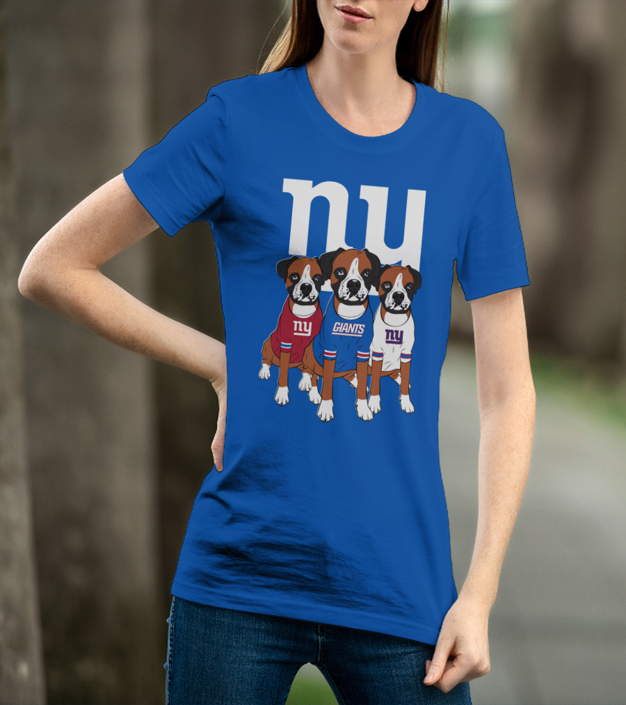 New York Giants Three Boxer T-Shirt