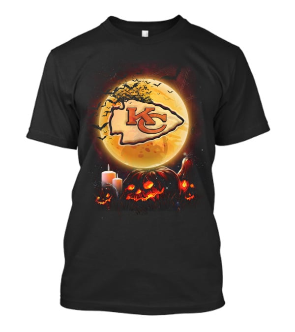 Kansas City Chiefs Halloween T-Shirt