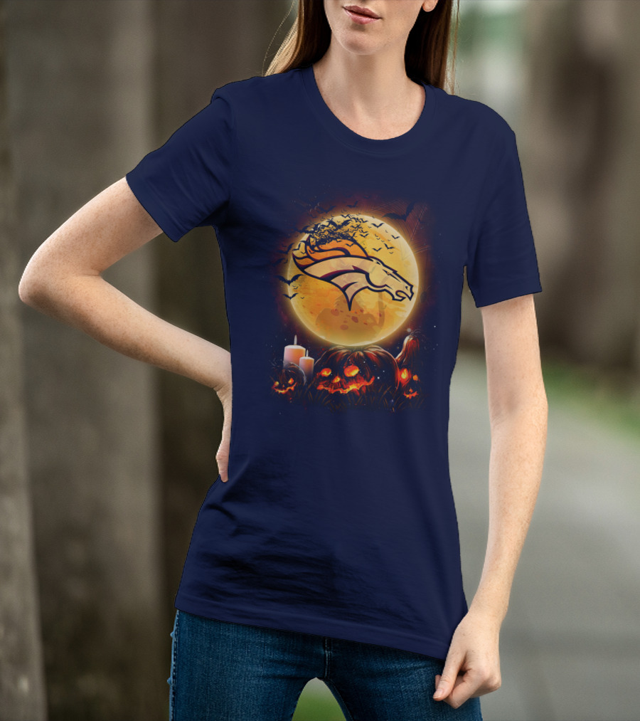 Denver Broncos Halloween T-Shirt