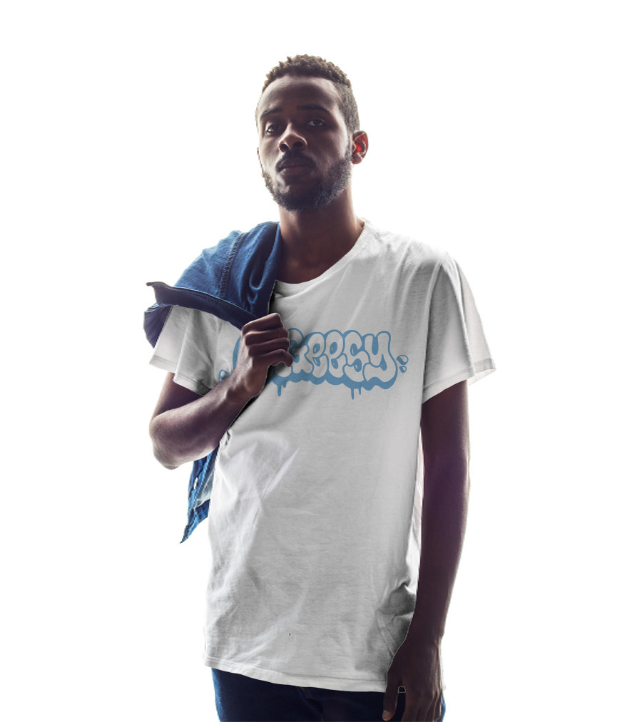 Ohgeesy Drip Style Blue T-Shirt
