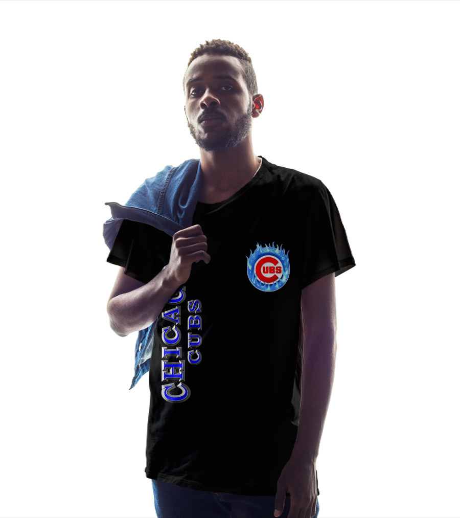 Chicago Cubs Cubs Flame T-Shirt