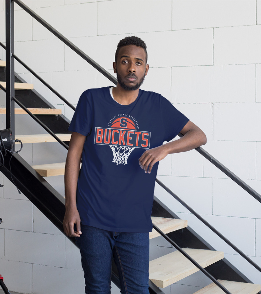 Syracuse Orange Basketball Buckets T-Shirt