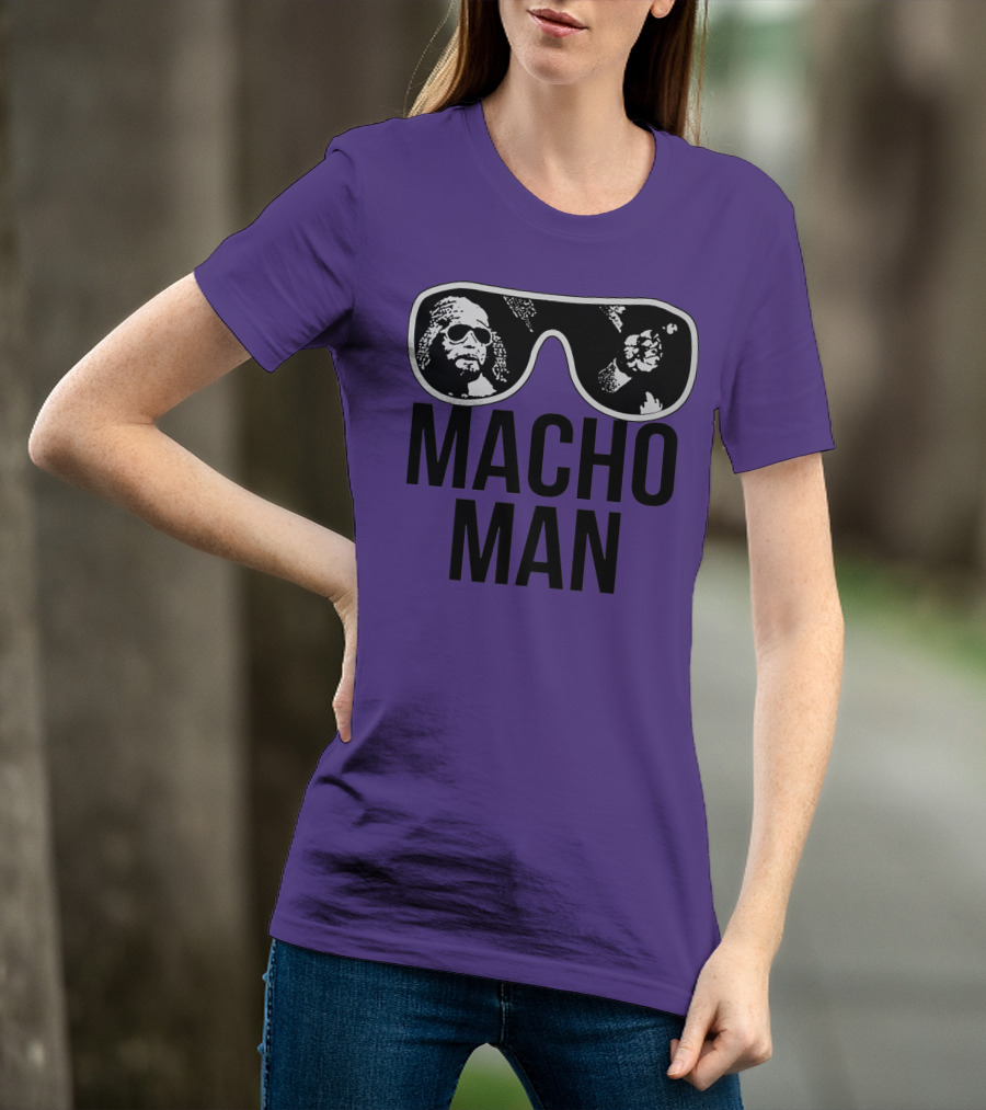 Macho Man Sunglasses T-Shirt
