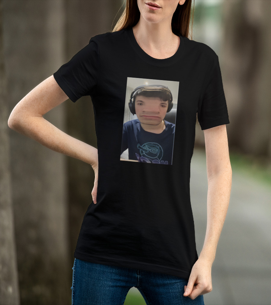 Georgenotfound Distorted Image Head T-Shirt
