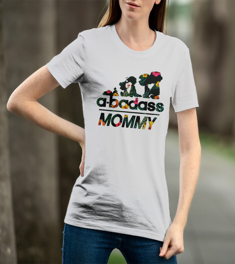 Abadass Mommy Floral T-Shirt
