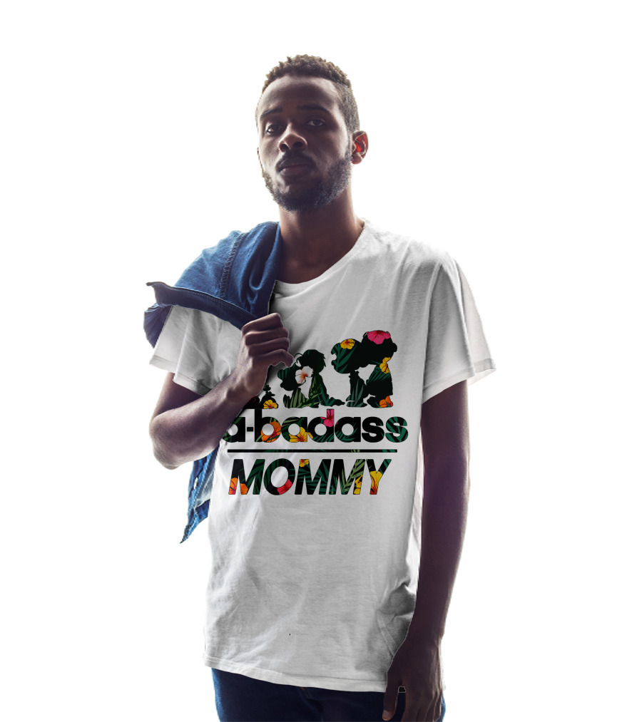 Abadass Mommy Floral T-Shirt