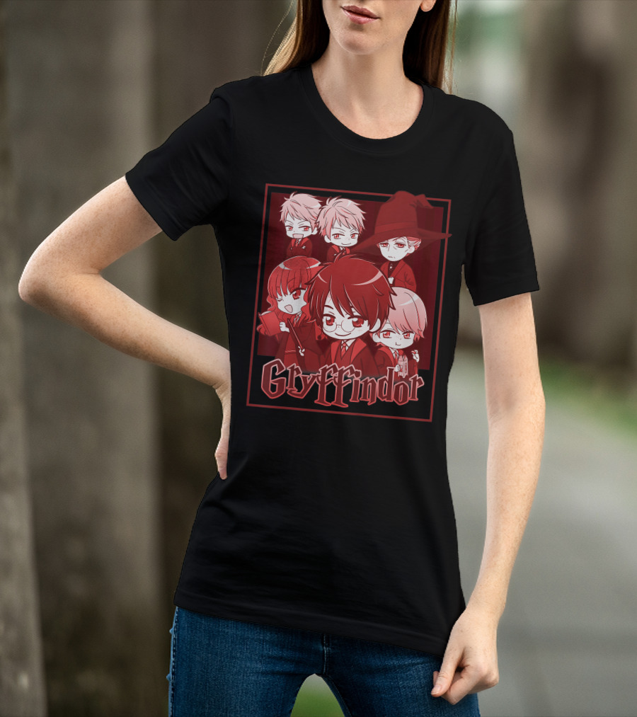 Gryffindor Only Today Anime Characters T-Shirt