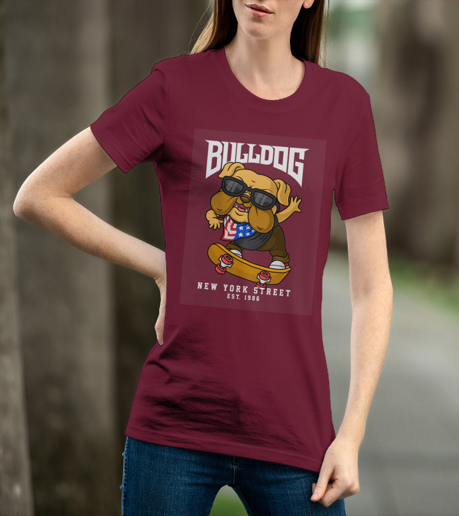 Bulldog New York Street Est. 1986 T-Shirt