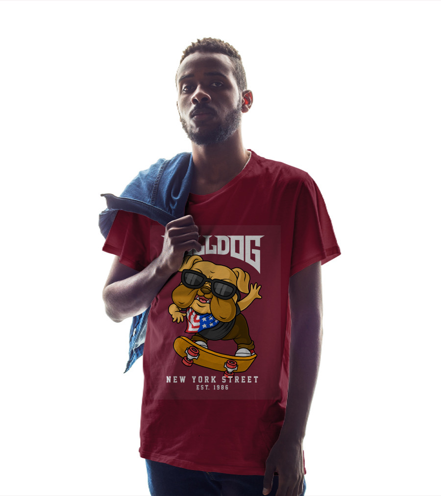 Bulldog New York Street Est. 1986 T-Shirt