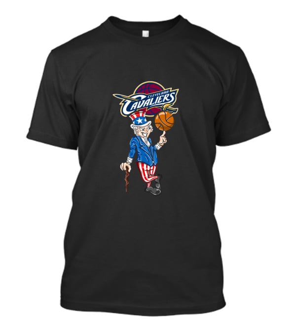 Cleveland Cavaliers Uncle Sam Basketball 4Th July Celebration T-Shirt
