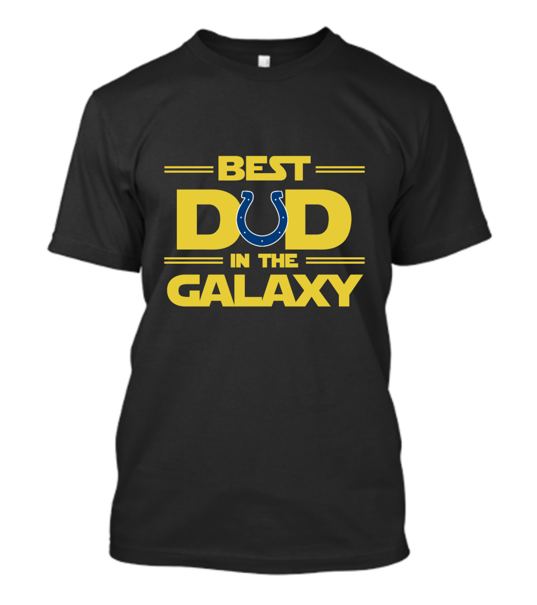 Best Dad Indianapolis Colts In The Galaxy T-Shirt