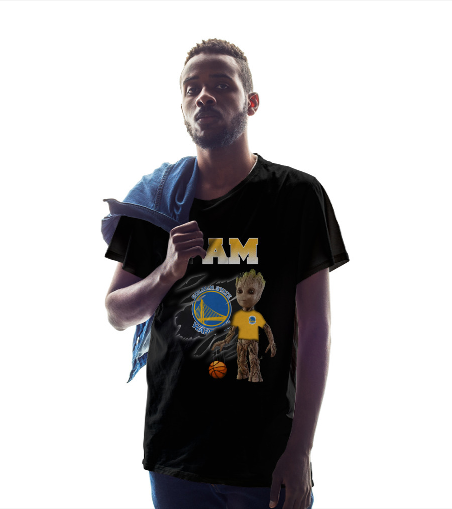 I Am Groot Golden State Warriors Basketball Fan T-Shirt
