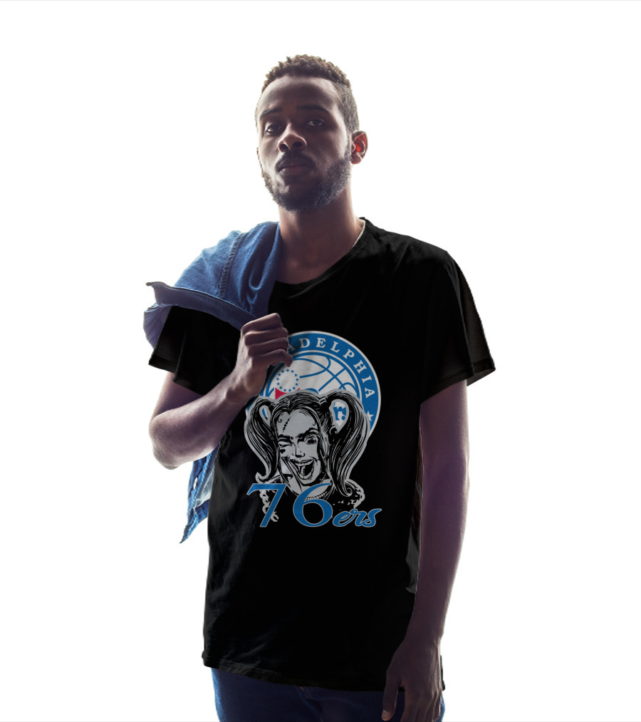 Philadelphia 76ers Basketball Harley Quinn T-Shirt