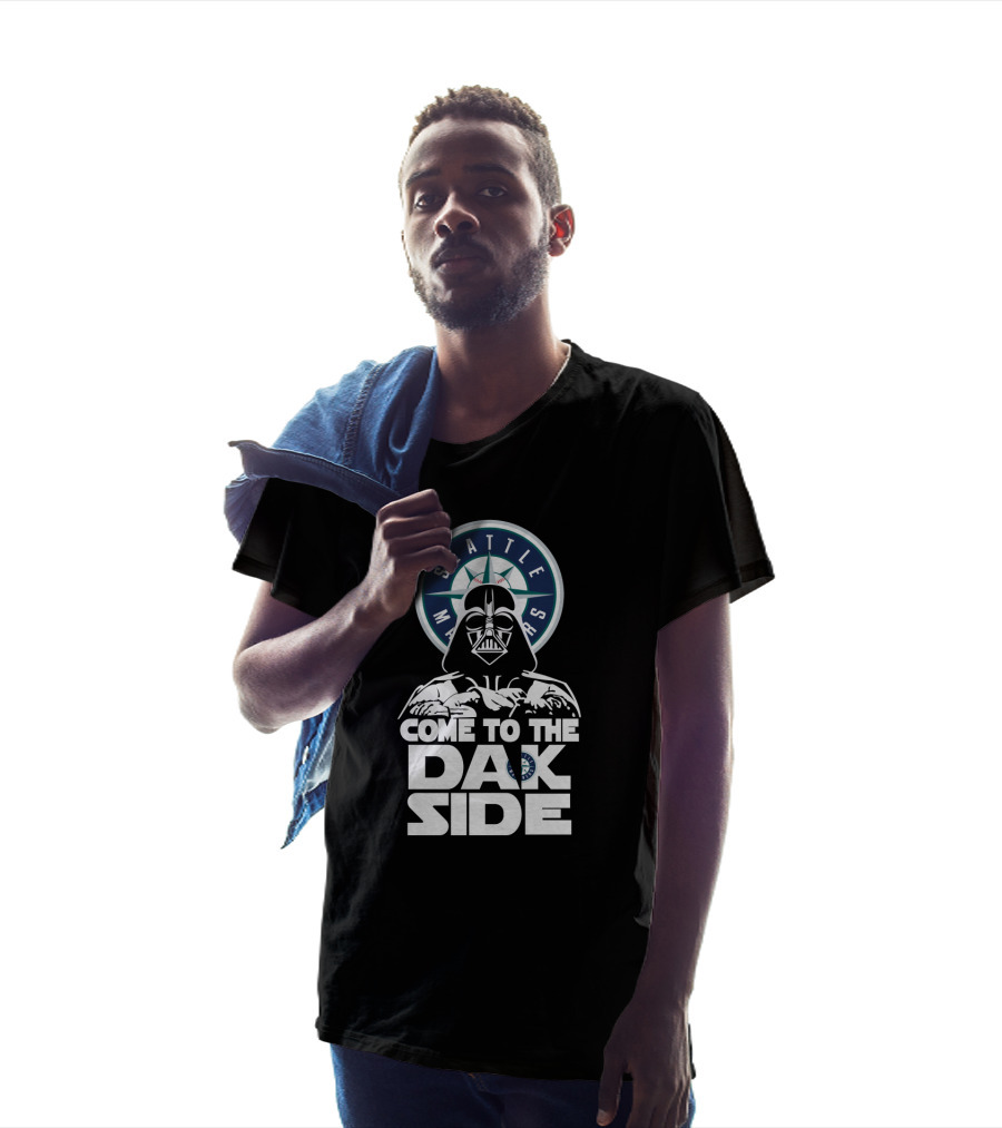 Come To The Dark Side Darth Vader Seattle Mariners T-Shirt
