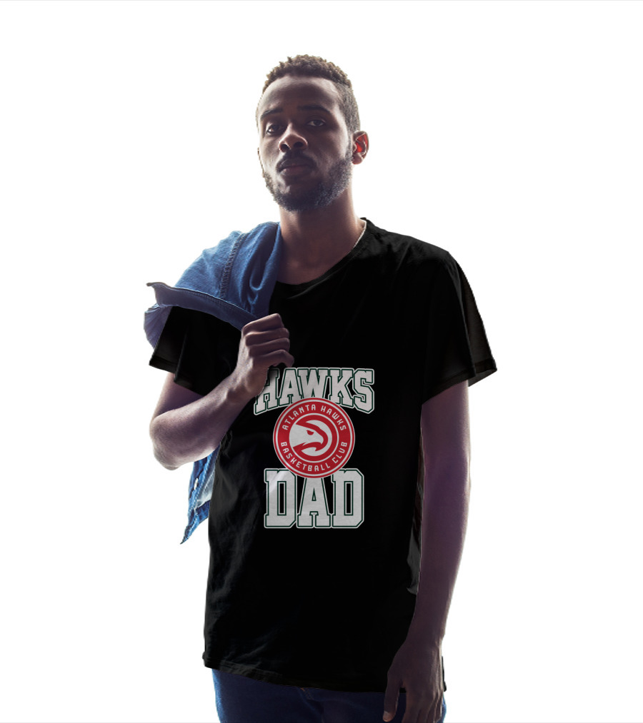 Atlanta Hawks Basketball Club Hawks Dad T-Shirt
