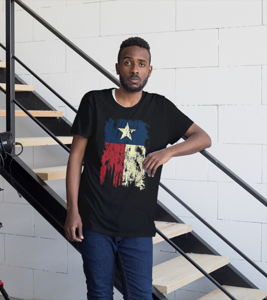 Texas Independence Day Lone Star Flag T-Shirt