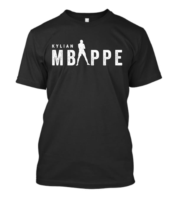 Koszulka Kylian Mbappe 10 Blue White PSG France Football Soccer T-Shirt