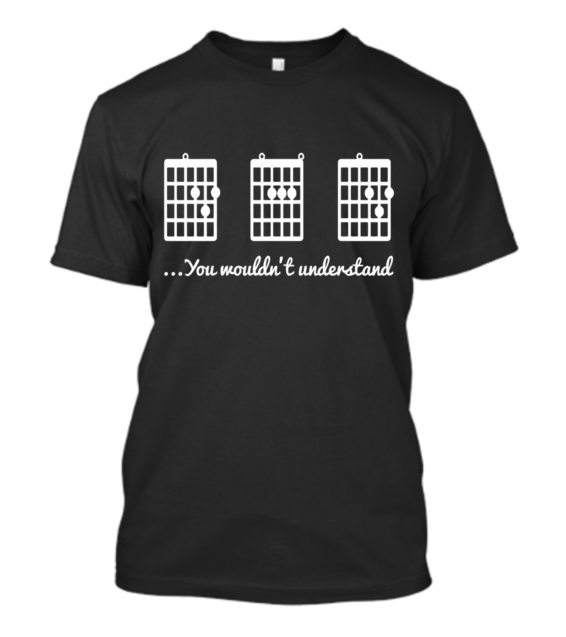 Guitar Dad Chord Diagrams You Wouldn't Understand T-Shirt