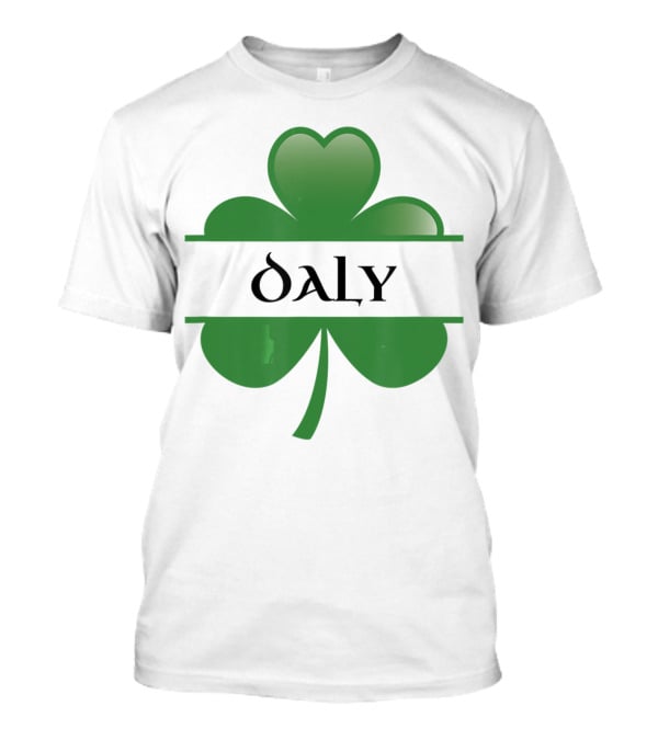 Daly Irish Shamrock Lucky St Patrick's Day T-Shirt