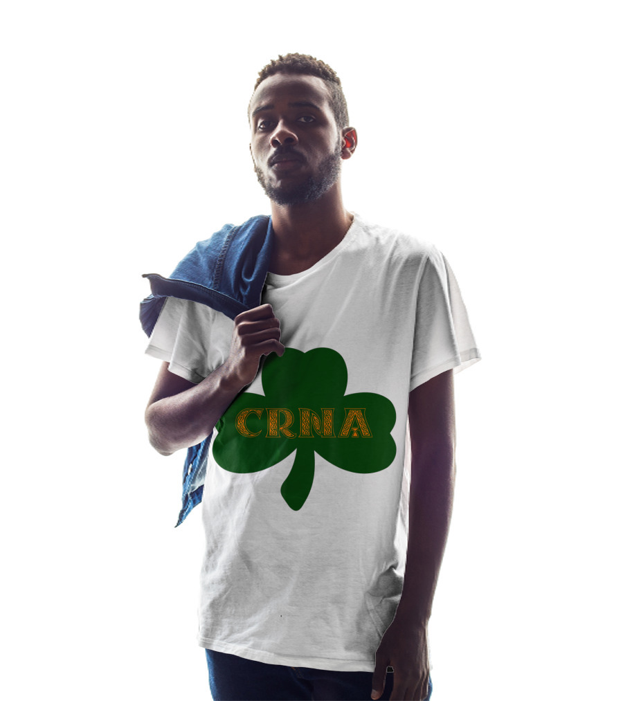 Shamrock CRNA St. Patrick's Day Irish Celtic T-Shirt