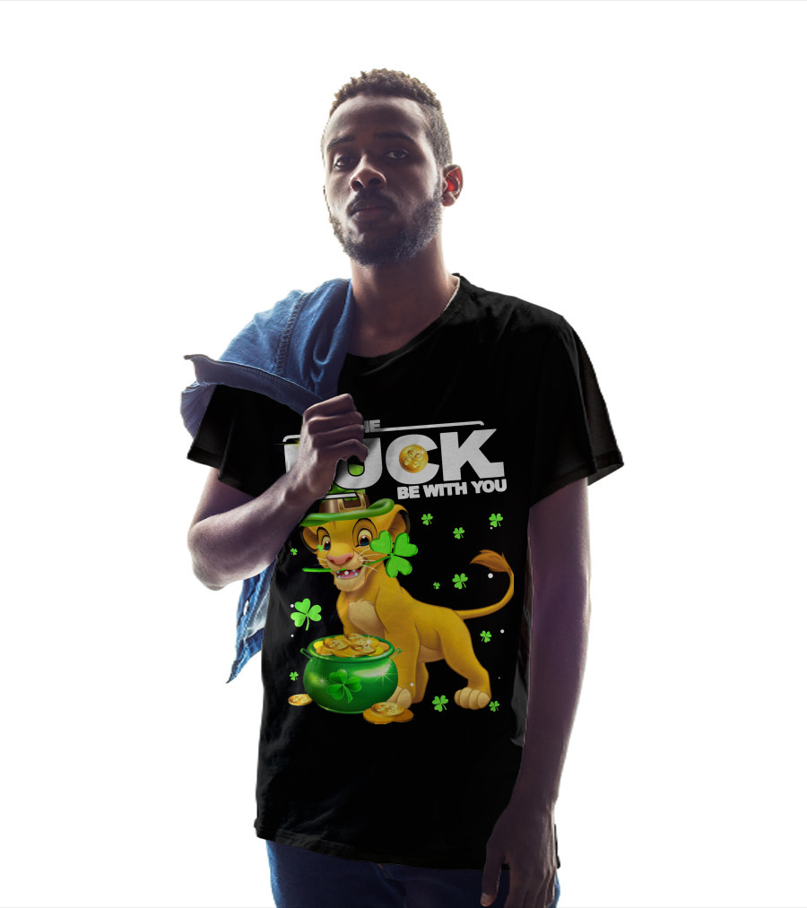 MAY THE LUCK BE WITH YOU Simba Luck T-Shirt