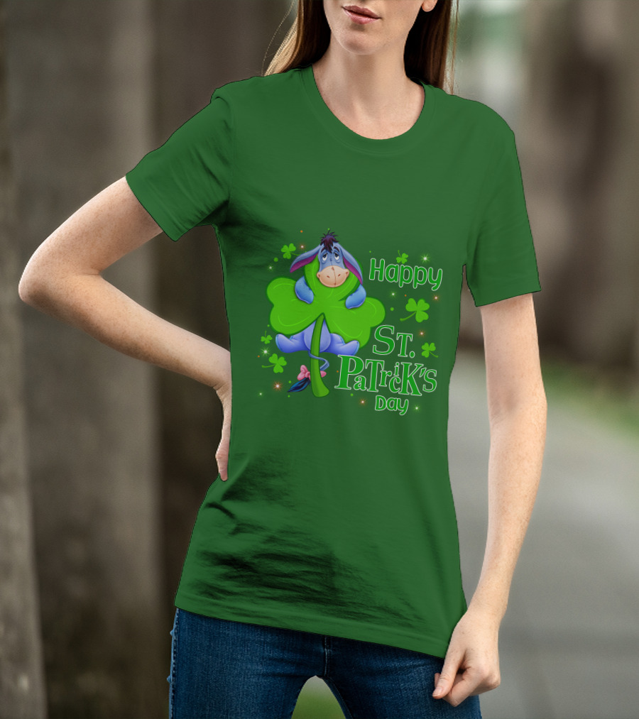 Happy Eeyore St. Patrick's Day T-Shirt