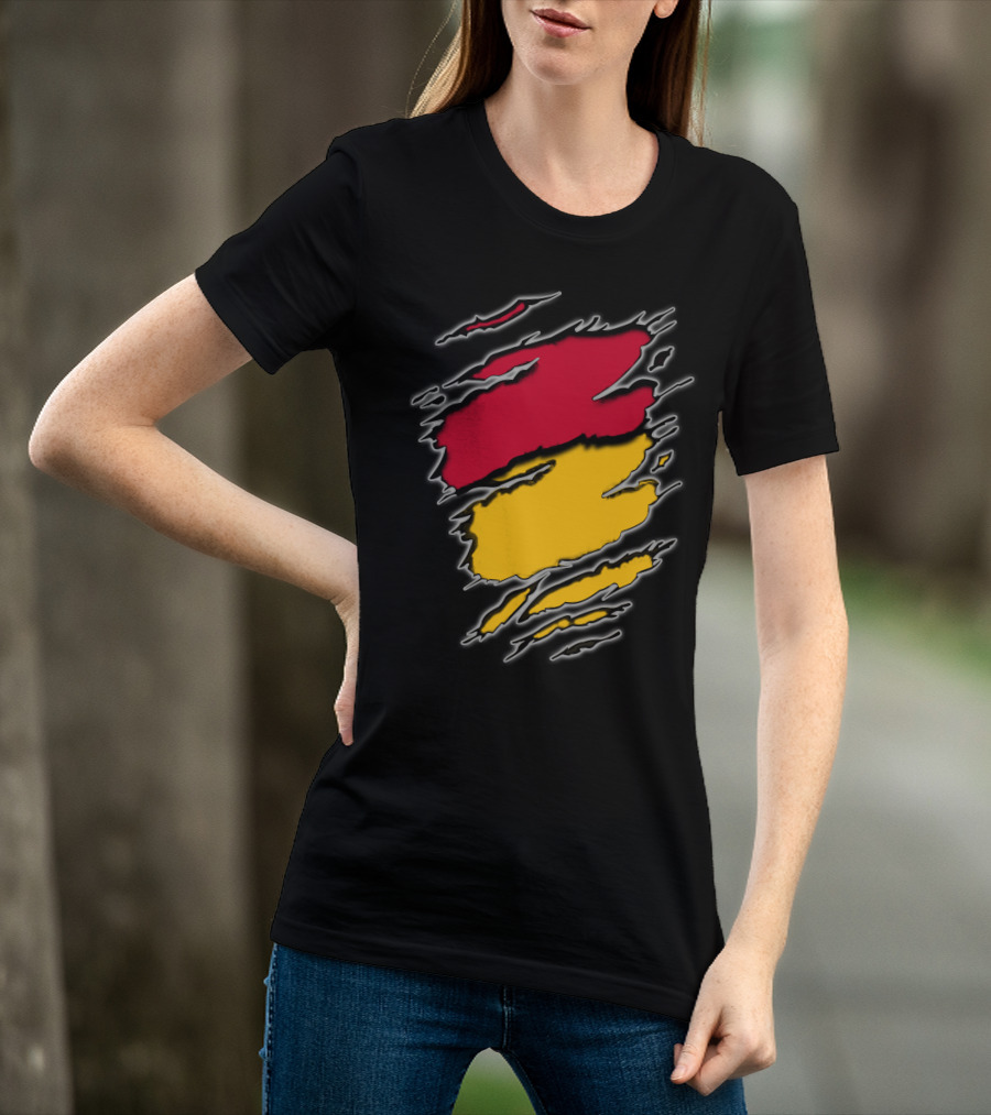Steelers Redsox17 Dual Color Rip T-Shirt