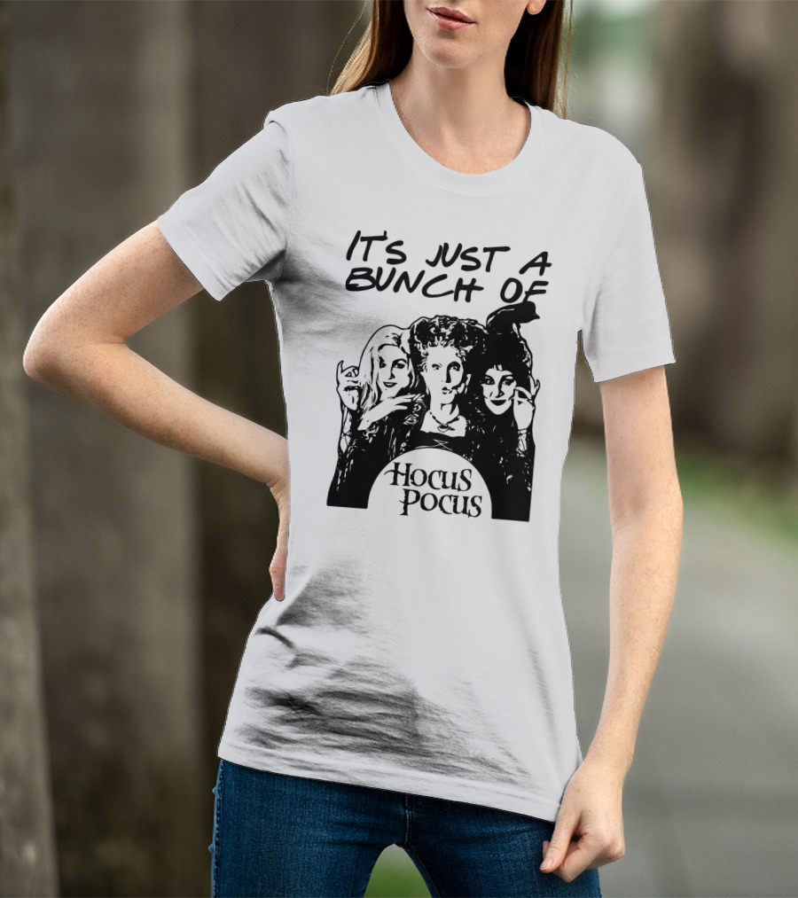 It's Just A Bunch Of Hocus Pocus Hocus Pocus Characters T-Shirt