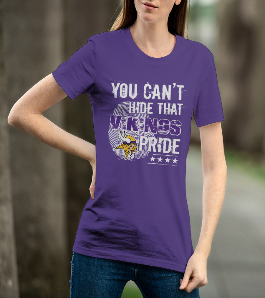 You Can't Hide That Vikings Pride With Iconic Minnesota T-Shirt