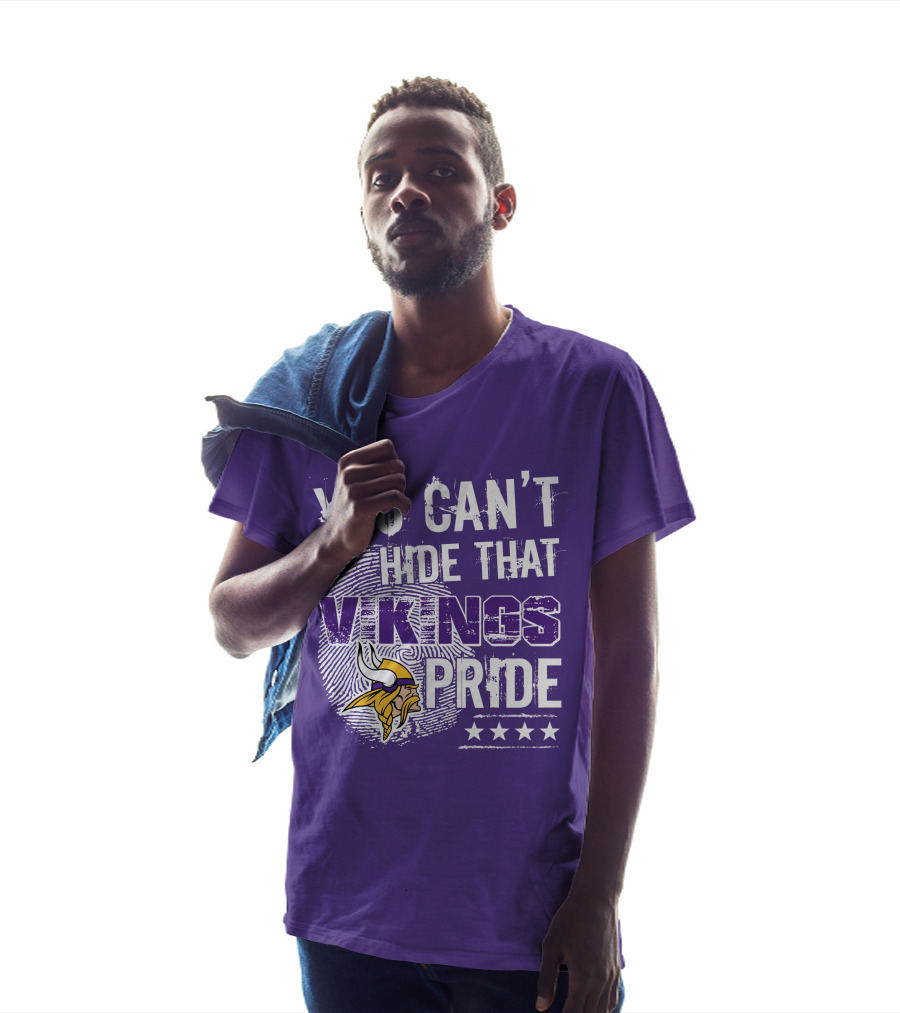 You Can't Hide That Vikings Pride With Iconic Minnesota T-Shirt