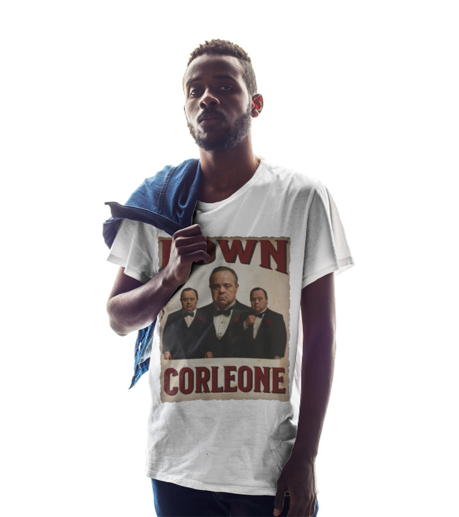 Down Corleone Funny Mafia Parody T-Shirt