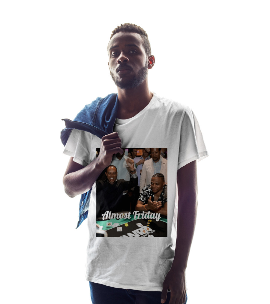 Tiger Woods World Poker Tour Almost Friday Celebration T-Shirt