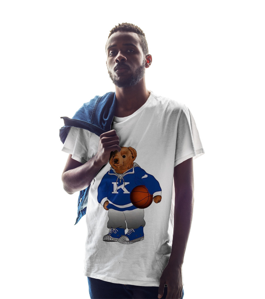 Kentucky Wildcats Polo Bear Basketball Lover NCAA Fan Apparel T-Shirt