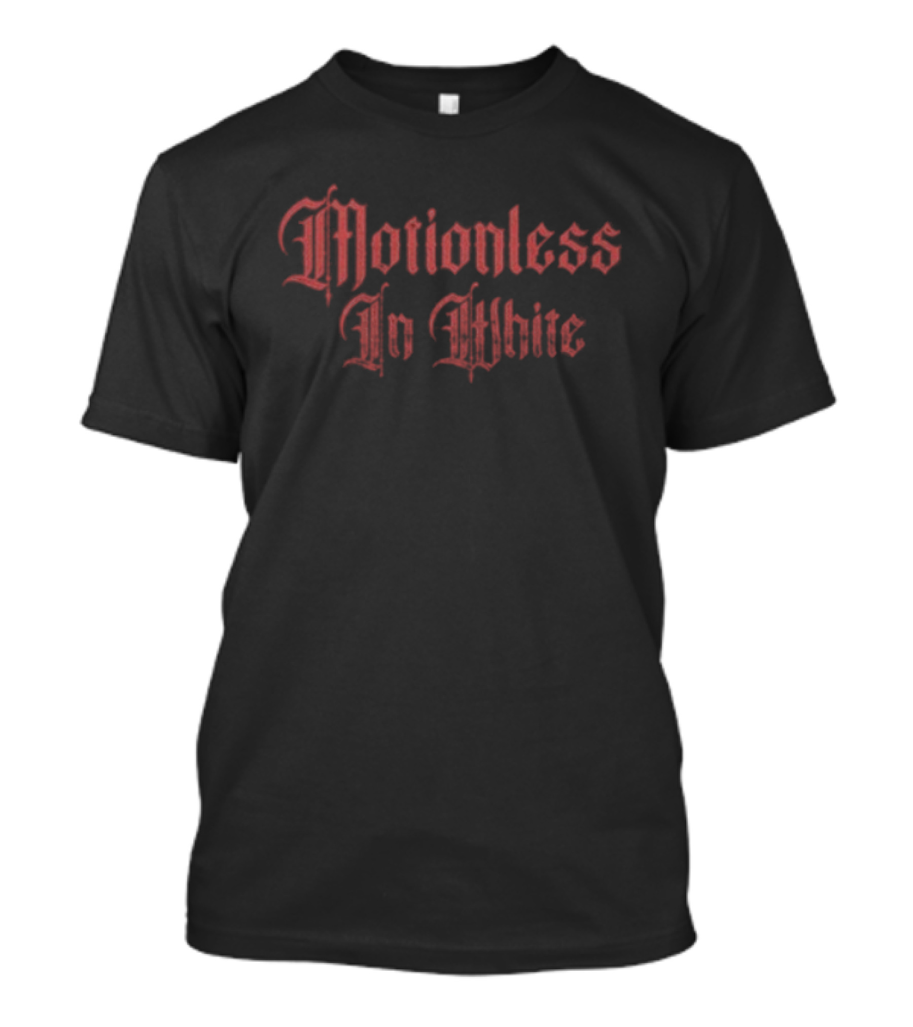 Motionless In White Rebuilt By What Broke Me Gothic Red Gothic Band Merchandise T-Shirt
