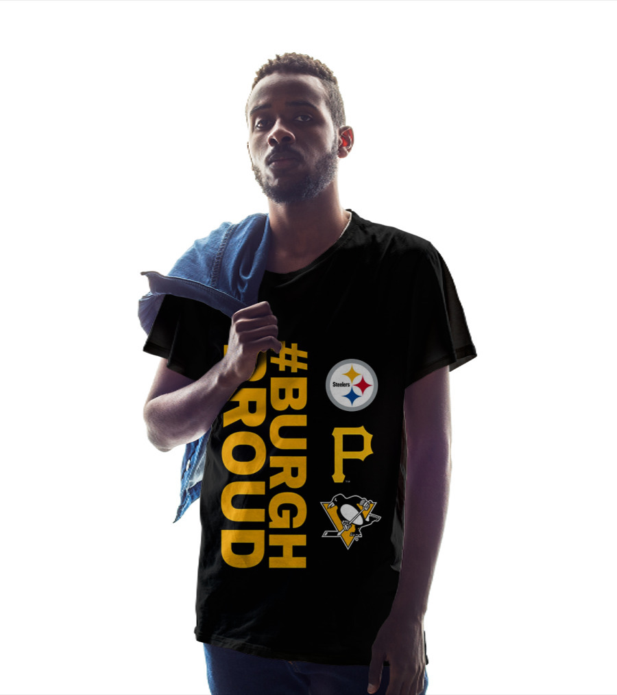 2026 #BurghProud Steelers Pirates Penguins T-Shirt