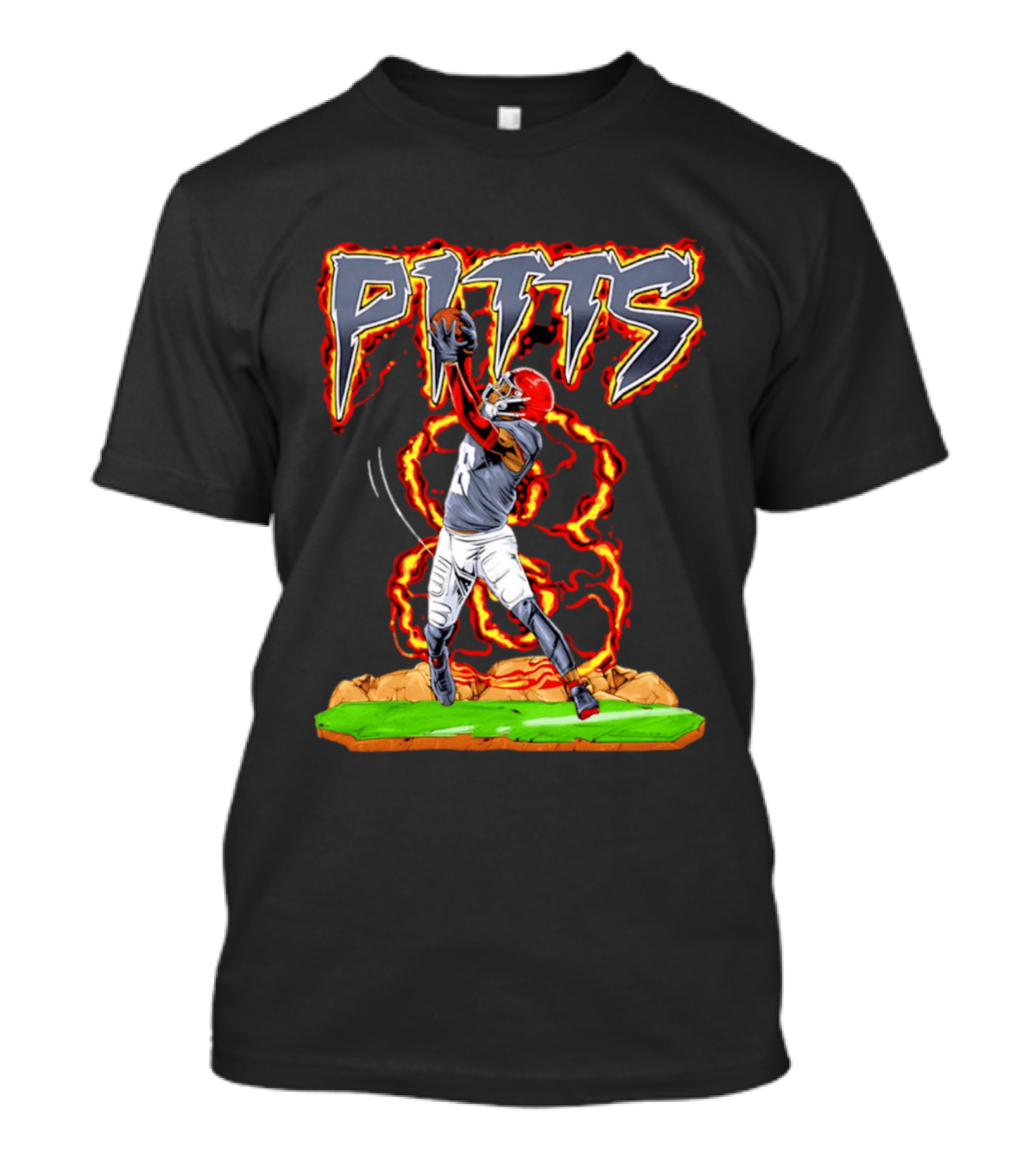 Atlanta Falcons Kyle Pitts Dynamic Catch T-Shirt
