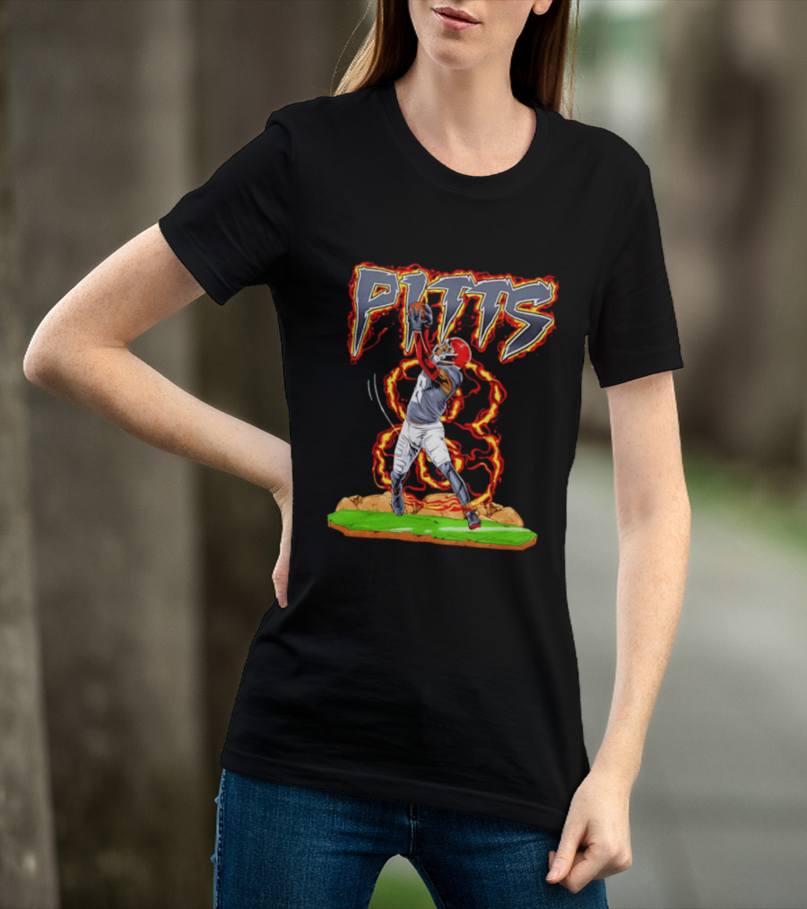 Atlanta Falcons Kyle Pitts Dynamic Catch T-Shirt