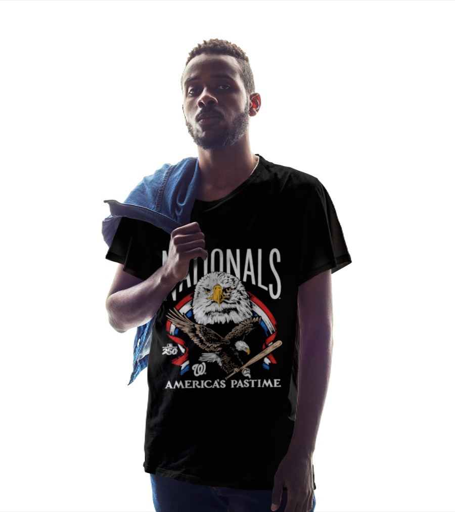 Nationals America's Pastime 250th Celebration Bald Eagle T-Shirt