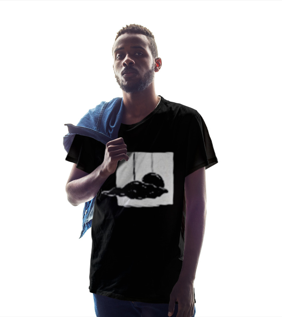 Aaron Blommaert Oorsprong Abstract Line T-Shirt