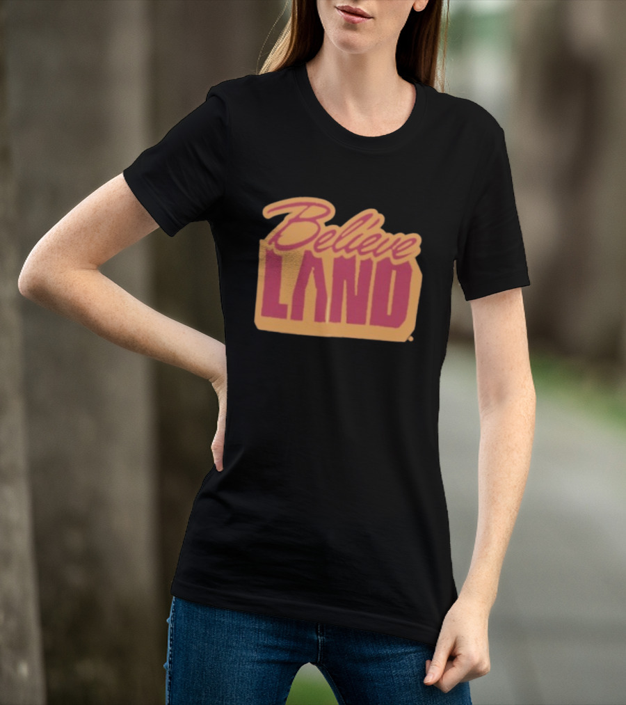 Cleveland Cavaliers Believe Land Basketball Team Spirit T-Shirt