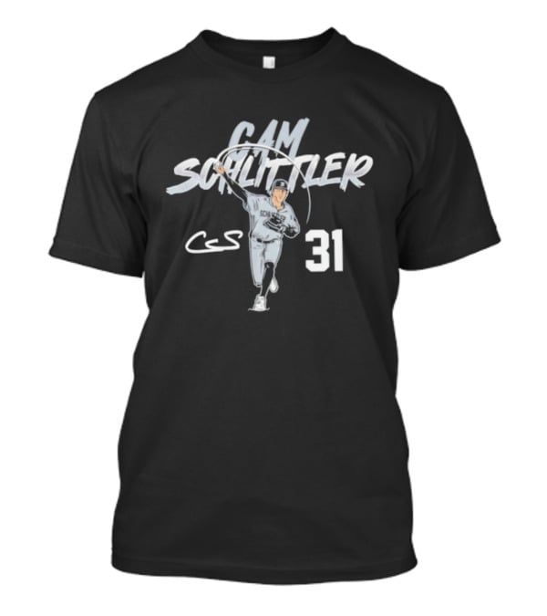 Cam Schlittler New York Yankees Number 31 Ace Pose T-Shirt
