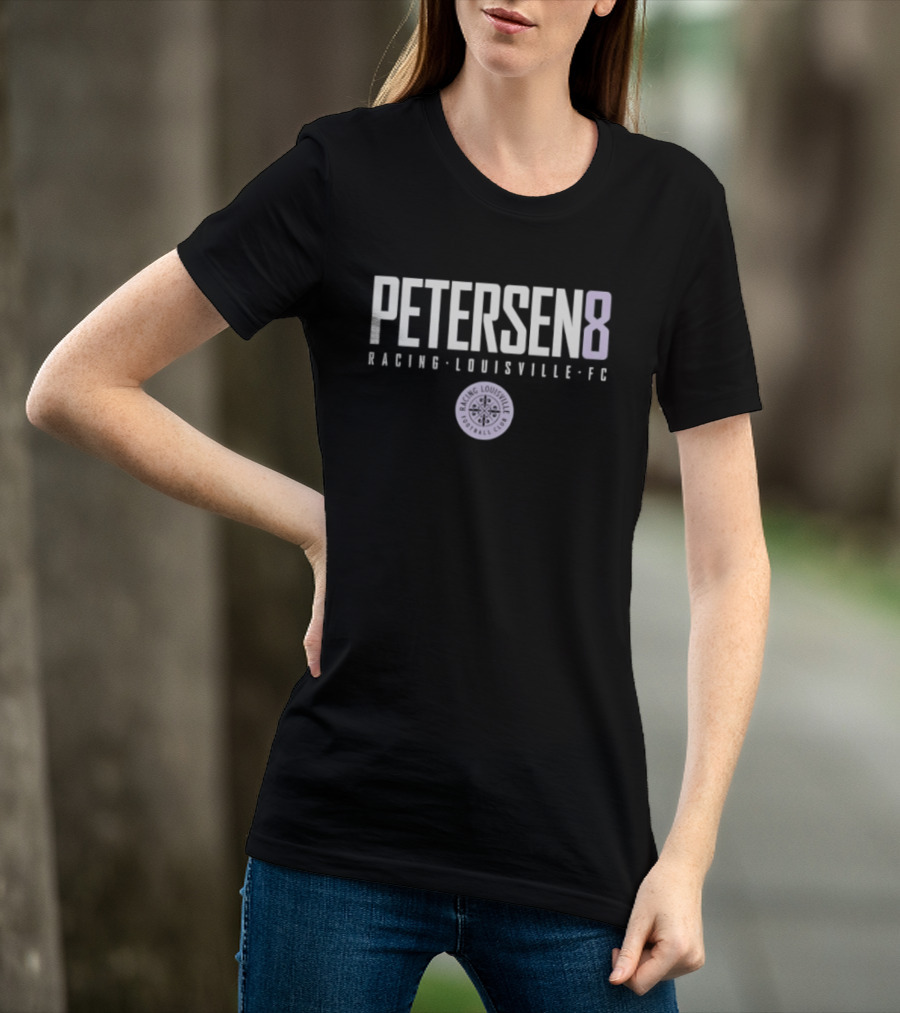 Petersen 8 Racing Louisville FC NWSL T-Shirt