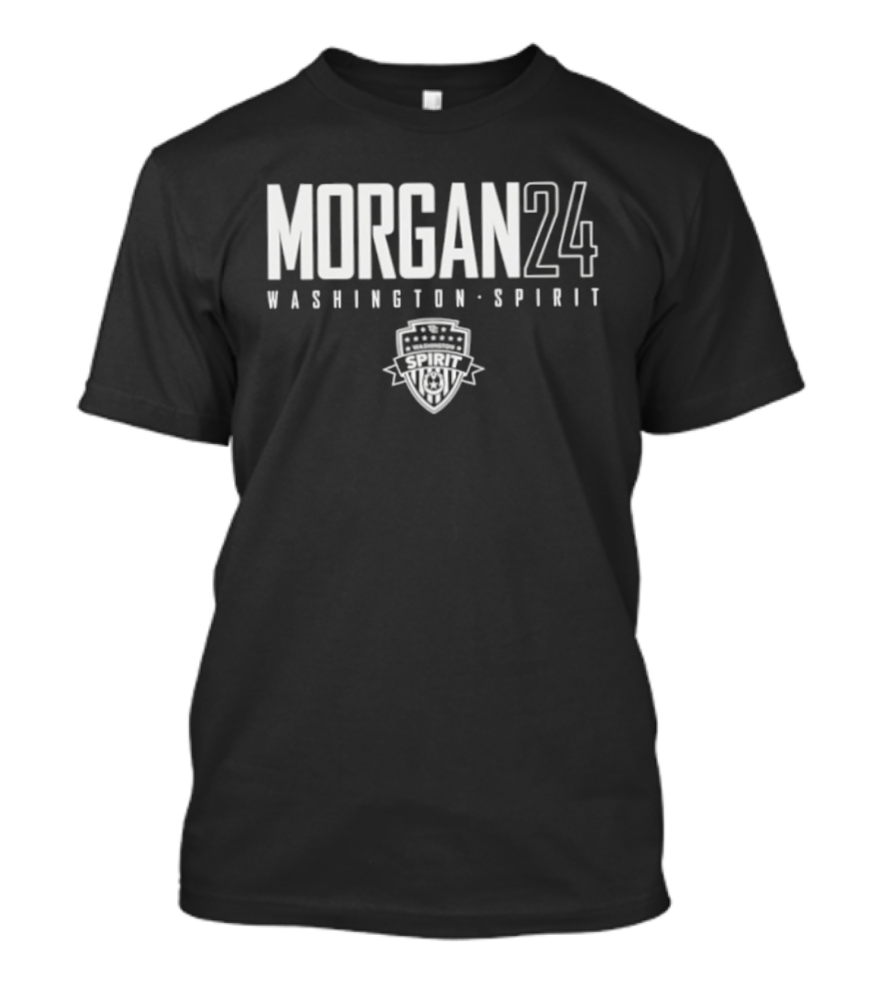 Morgan 24 Washington Spirit NWSL Team T-Shirt