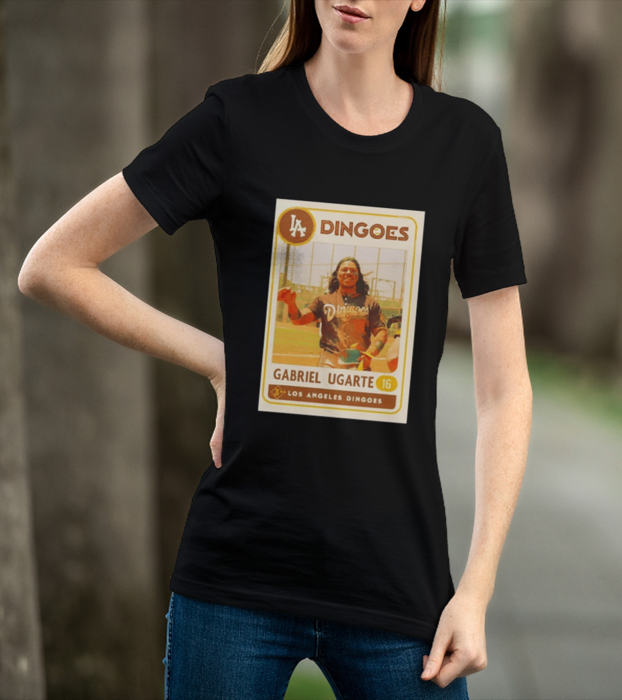 Los Angeles Dingoes Gabriel Ugarte 16 Player Card T-Shirt